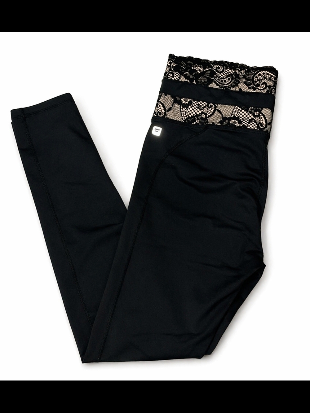 Fabletics Black Lace Leggings